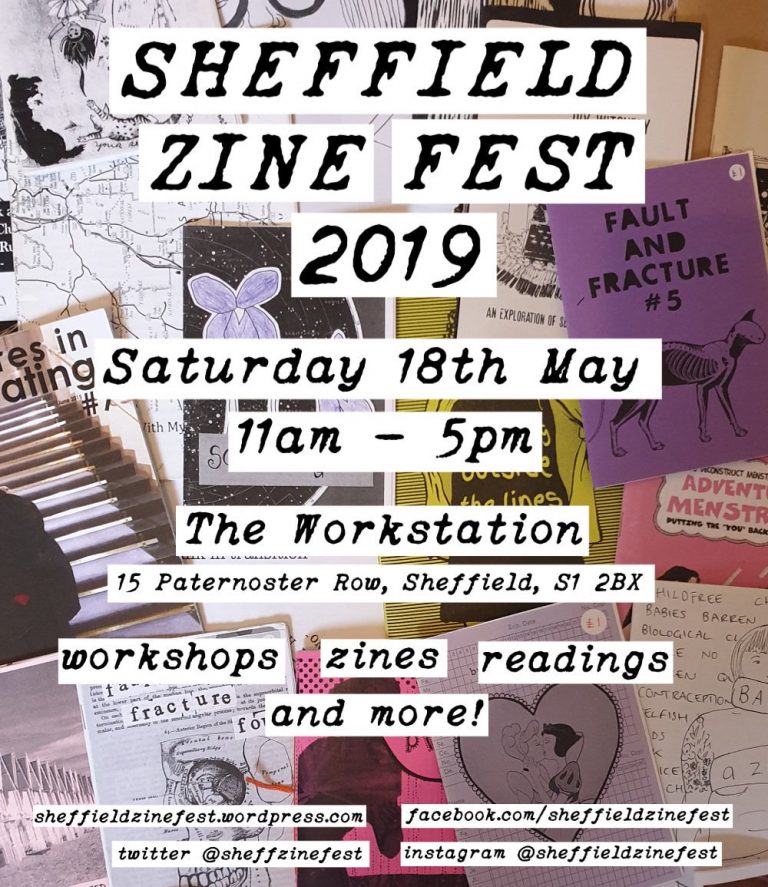 Sheffield Zine Fest Saturday 18th May • Colossive Press