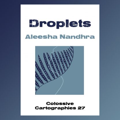 Droplets by Aleesha Nandhra (Colossive Cartographies)