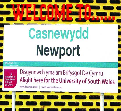 Welcome to Newport by Melanie Gale (Colossive Cartographies)