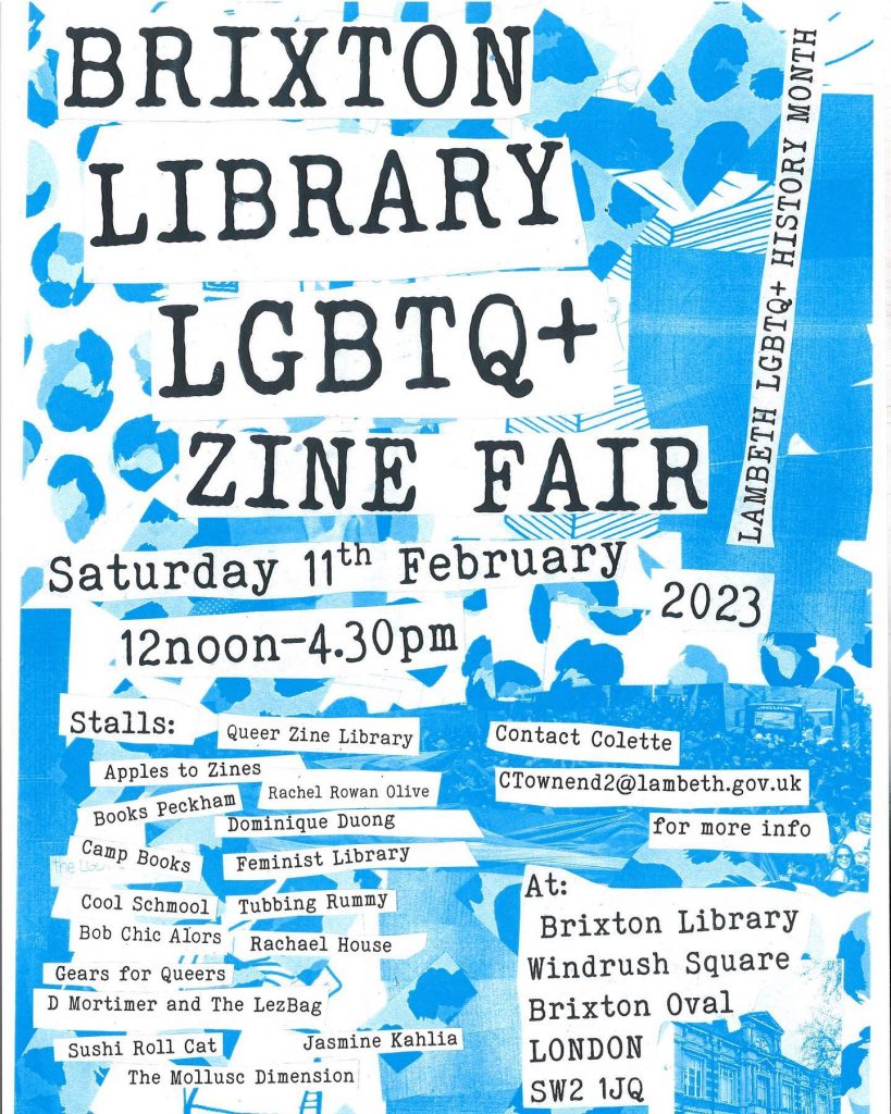 Brixton Library LGBTQ+ Zine Fair