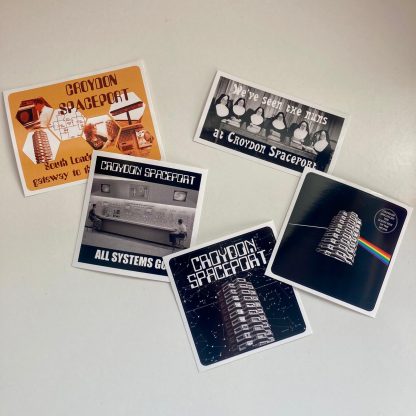 Croydon Spaceport Sticker Pack